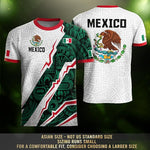 Camiseta Deportiva México Blanca