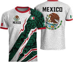 Camiseta Deportiva México Blanca