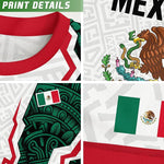 Camiseta Deportiva México Blanca