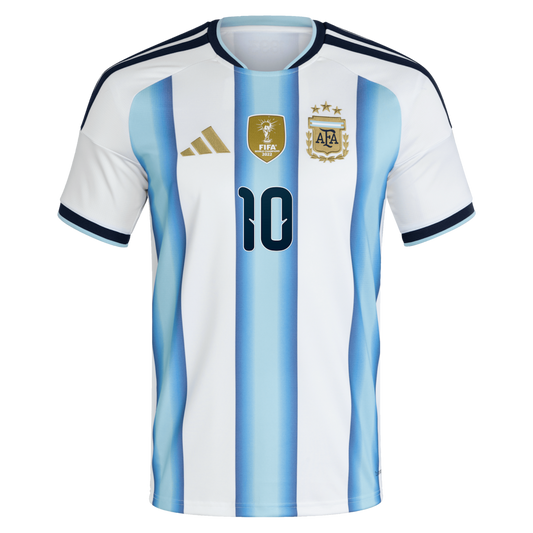 Camiseta local de Argentina de adidas 2026 con el número 10 de Messi impreso 69,999